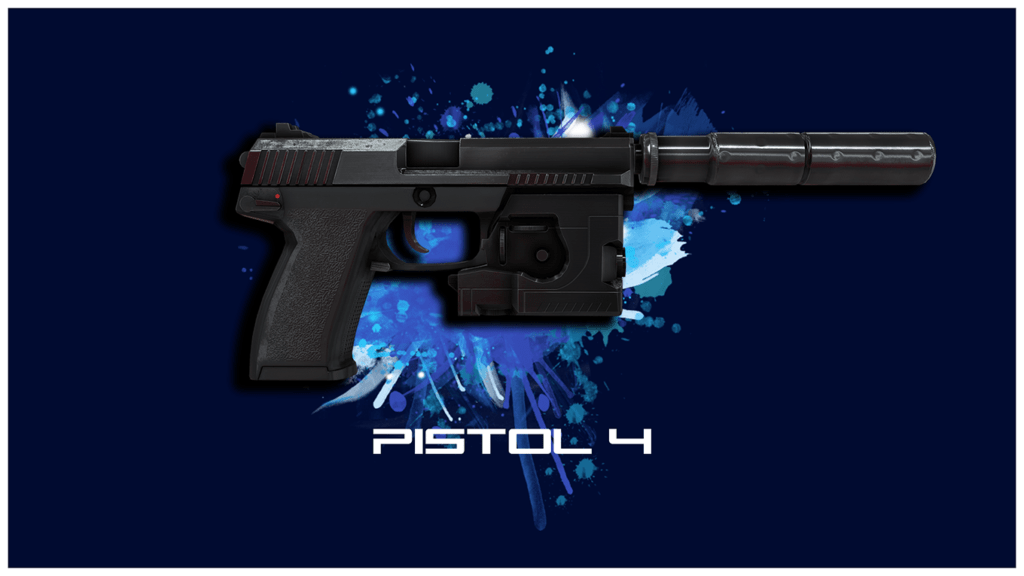 Pistol 4 - Heart State Games®